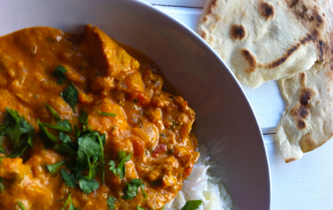 Fresh Chicken Curry made with Family Secret Curry Sauce Base